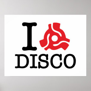 I 45 Adapter-Disco Poster