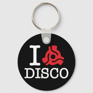 I 45 Adapter Disco Schlüsselanhänger