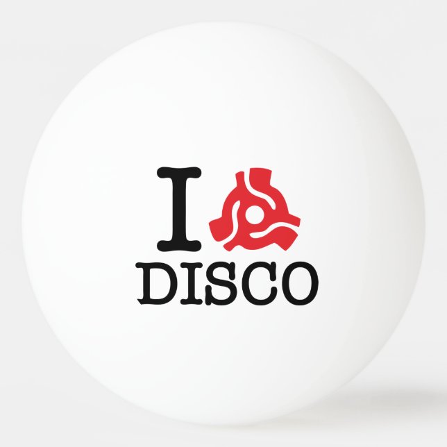 I 45 Adapter-Disco Tischtennisball (Vorderseite)