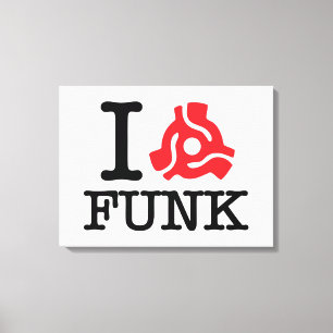 I 45-Adapter-Funk Leinwanddruck