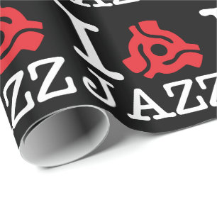 I 45 Adapter Jazz Geschenkpapier