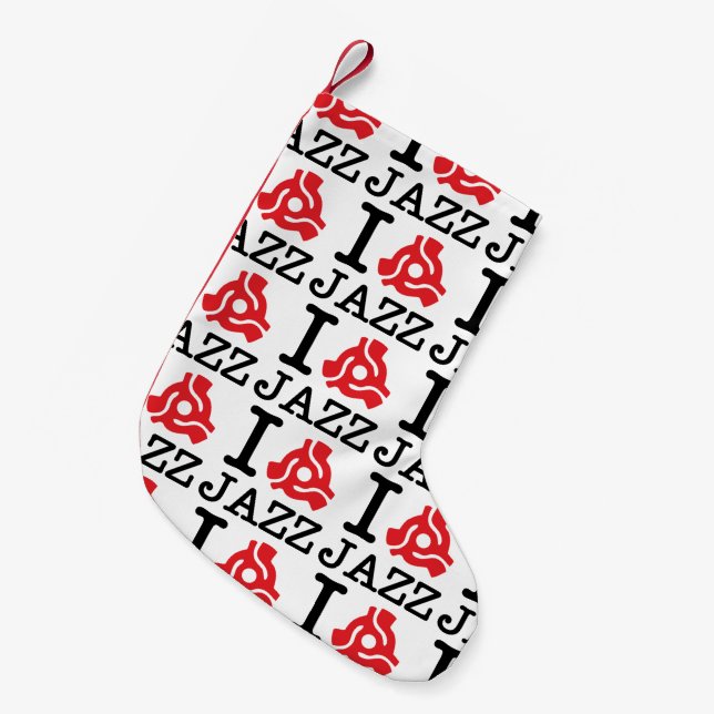 I 45 Adapter Jazz Kleiner Weihnachtsstrumpf (Vorderansicht (hängend))