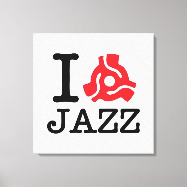 I 45 Adapter Jazz Leinwanddruck (Vorderseite)