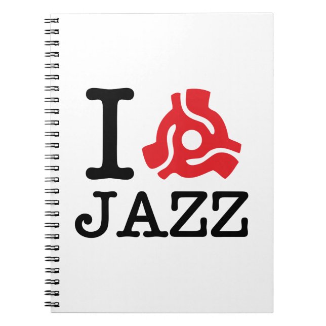 I 45 Adapter Jazz Notizblock (Vorderseite)
