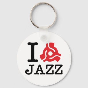 I 45 Adapter Jazz Schlüsselanhänger