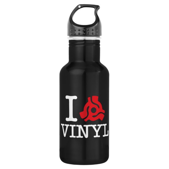 I 45 Adapter Vinyl Edelstahlflasche (Vorderseite)