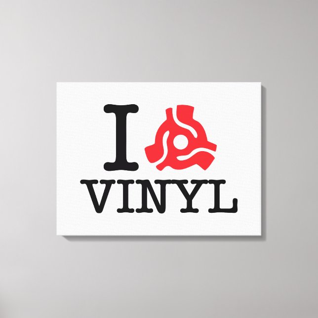 I 45 Adapter Vinyl Leinwanddruck (Vorderseite)