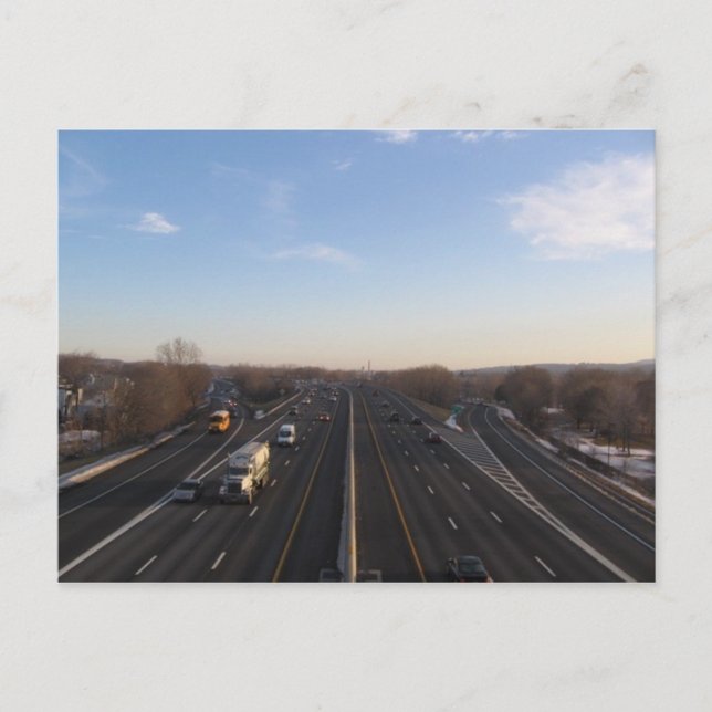 I-787 Morgenpflug Postkarte (Vorderseite)