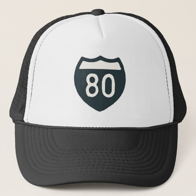 I-80 Design Truckerkappe (Vorderseite)