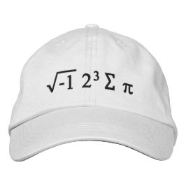 i 8 sum pi - I Ate Einige Pi Funny Mah Hat Bestickte Kappe
