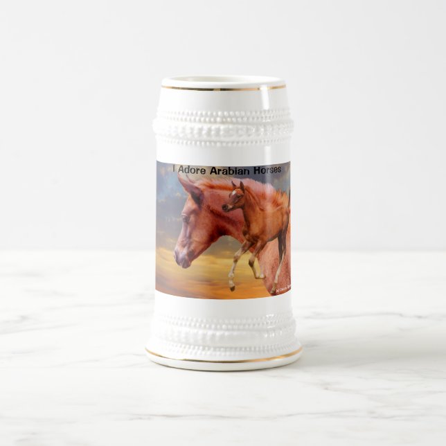 I Adore Arabian Horses Tasse (Mittel)