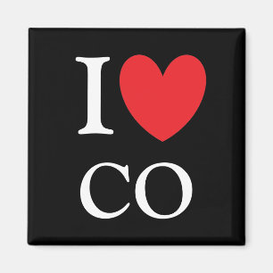 I aimant du Colorado de coeur
