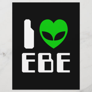 I Alien Heart EBE Flyer