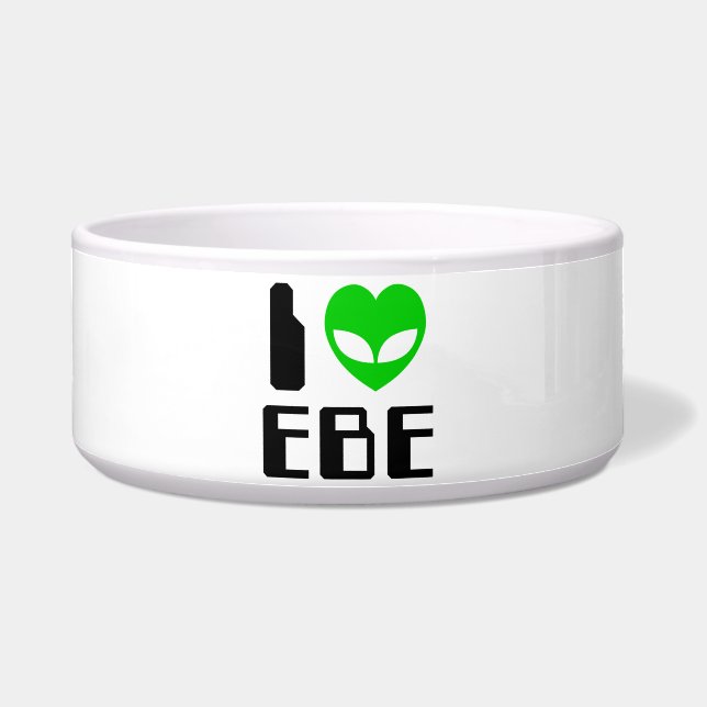 I Alien Heart EBE Napf (Vorderseite)