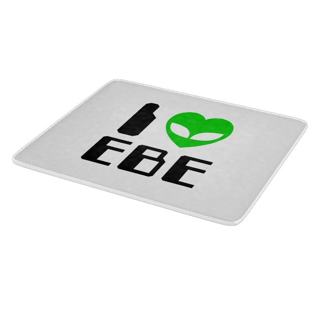 I Alien Heart EBE Schneidebrett (Ecke)