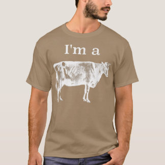 I am a Cow Farmer Cows Cattle Farmer Funny Farmer  T-Shirt