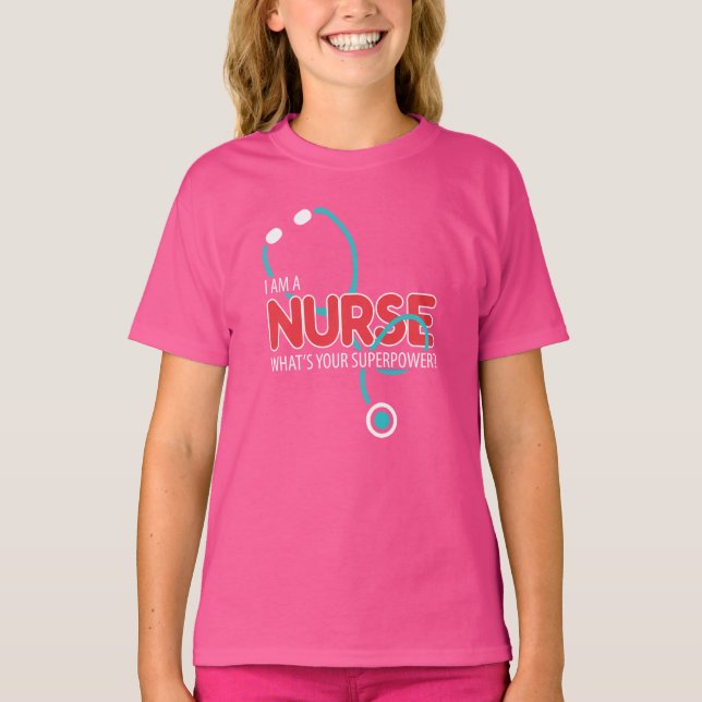 I am a Nurse T-Shirt (Vorderseite)