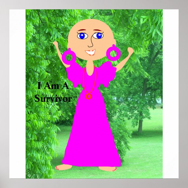 I Am a Survivor Poster (Vorne)