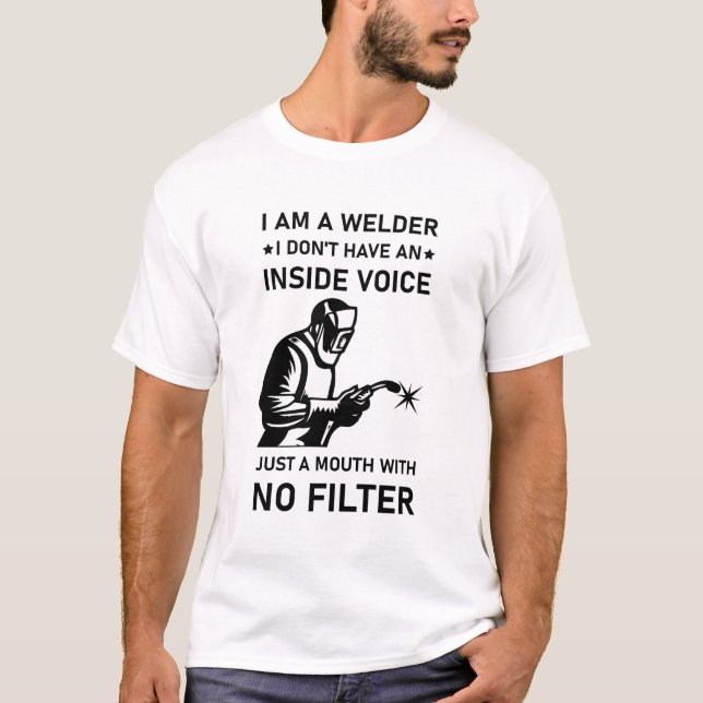 I am a welder T-Shirt (Vorderseite)