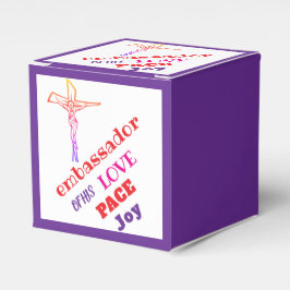 I AM ambassador of his LOVE  Geschenkschachtel