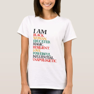 I AM - Black History Monat T-Shirt