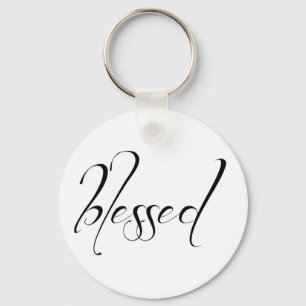 I Am Blessed Statement Keychain Schlüsselanhänger