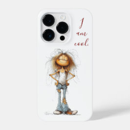 I am cool and mad girl iPhone 14 pro hülle