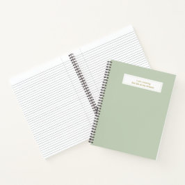 I am creating the life of my dreams notizbuch