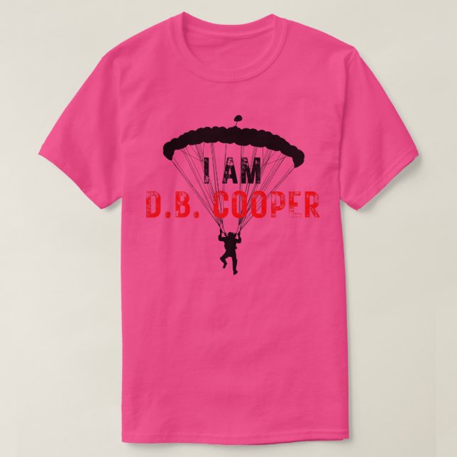 I AM DB Cooper 4 T-Shirt (Design vorne)