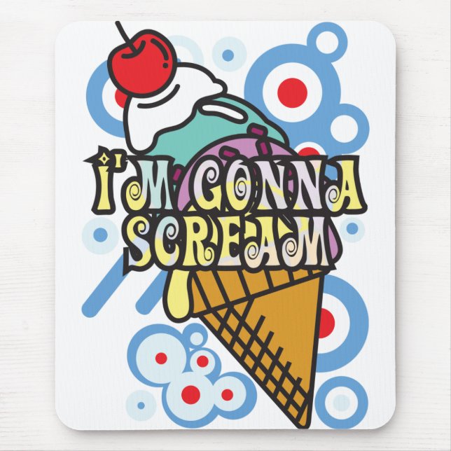 I am_Going zum _SCREAM Mousepad (Vorne)