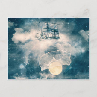 I am gonna bring you the moon postkarte