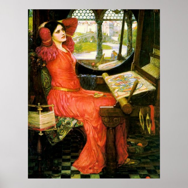 'I am Half-Sick of Shadows', Poster (Vorne)