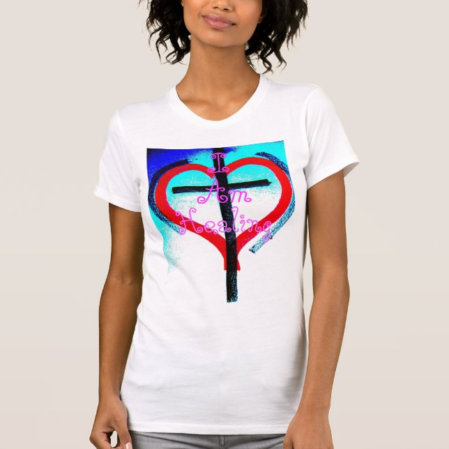 "I Am Healing" von Michael Crozz T-Shirt (Vorderseite)