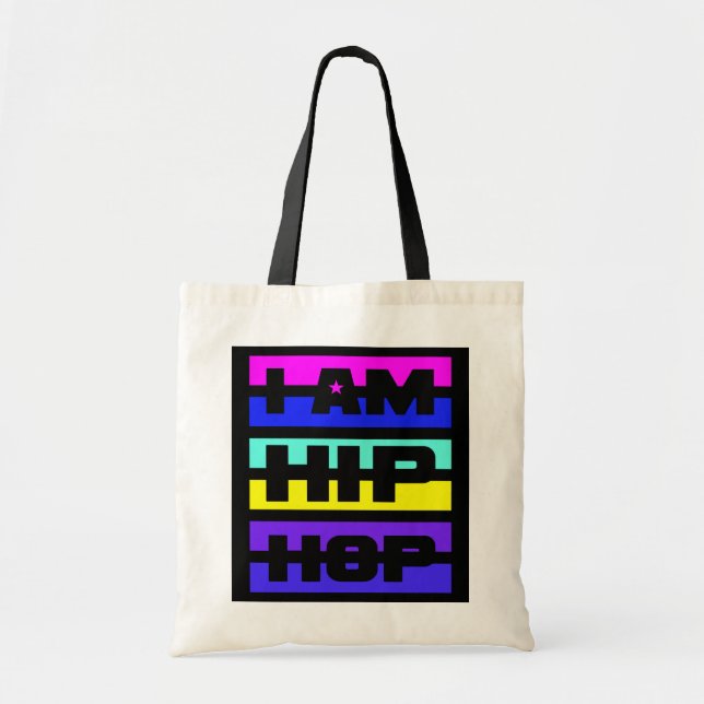 I Am Hip Hop Tasche - wählen Sie Stil (Vorne)