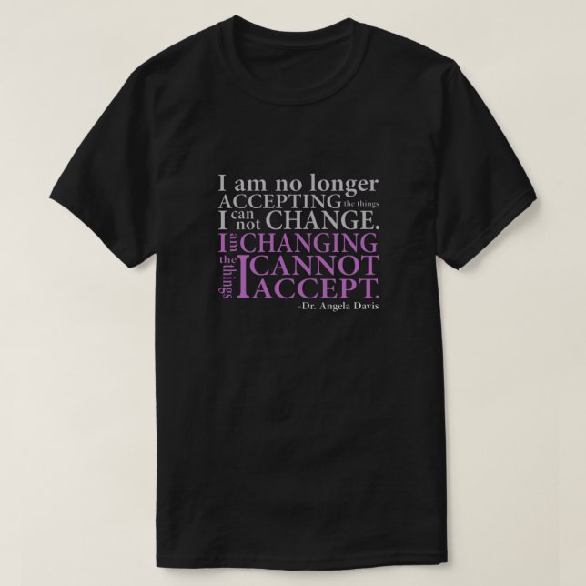 I am no longer accepting Fitted T-Shirt (Design vorne)