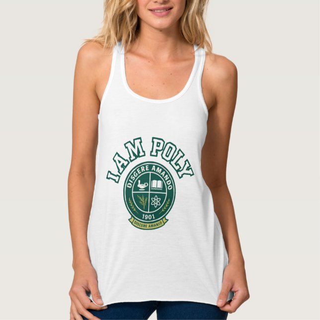I AM POLY Tank Top (Vorderseite)