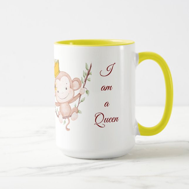 I Am Queen – Elegant Tasse (Rechts)