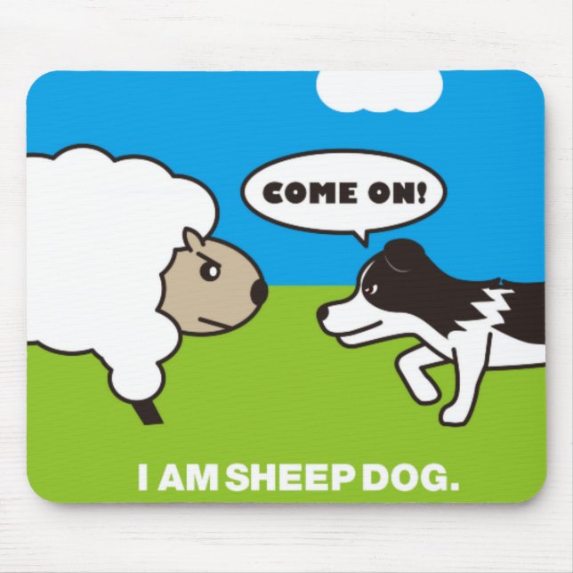 I AM SEEPDOG. マウスパッド MOUSEPAD (Vorne)
