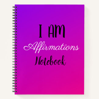 I AM Spiral Notebook Notizbuch