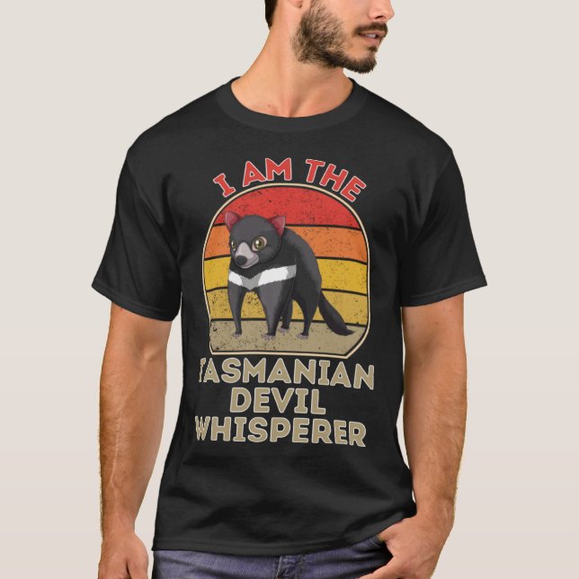 I Am The Tasmanian Devil Whisperer T-Shirt (Vorderseite)