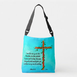 I Am the Vine - Sac fourre-tout transversal