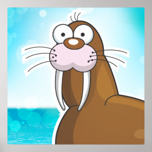 i AM the Walrus Poster