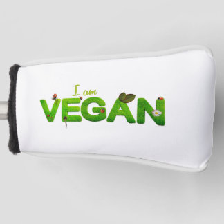 I am Vegan Golf Club Cover Golf Headcover