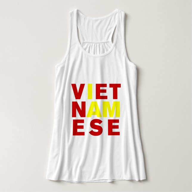 I AM VIETNAMESE TANK TOP (Design Vorderseite)