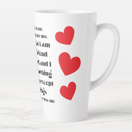I Am Who I am collection. Milchtasse