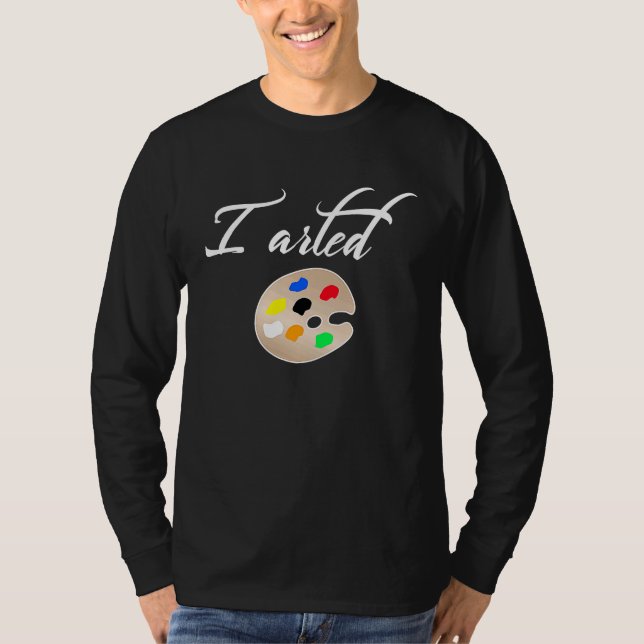 I arted with Palette Graphic Kids Painter T-Shirt (Vorderseite)