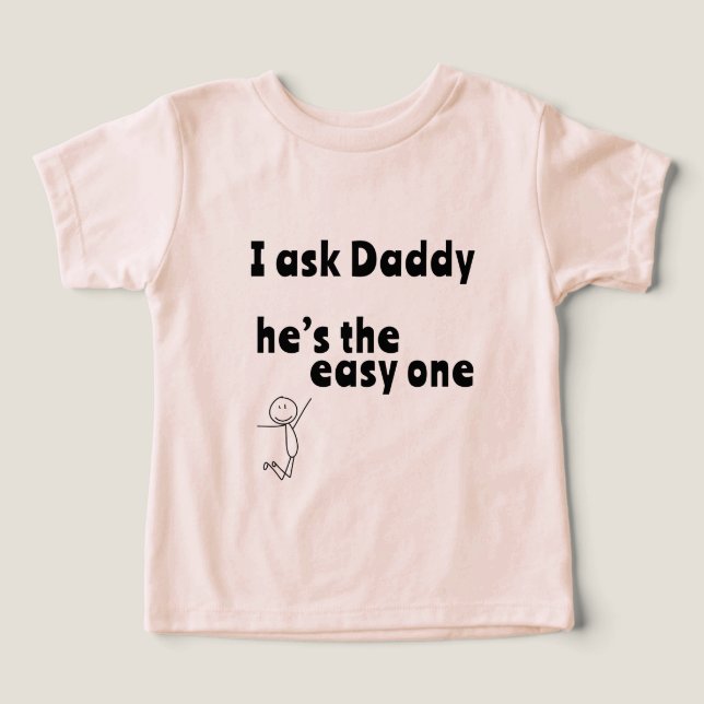 I ask Daddy - he’s the easy one (Design Vorderseite)