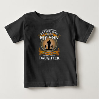 I asked God To Make Me A Better Man Baby T-shirt