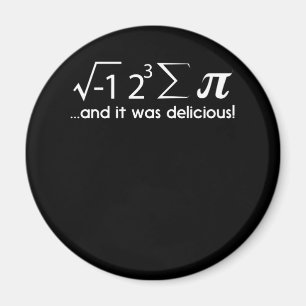 I Ate Einige Pi 8 sum Pie Lehrer Mathematik T Shir Magnet