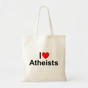 I Atheisten der Liebe-(Herz) Tragetasche